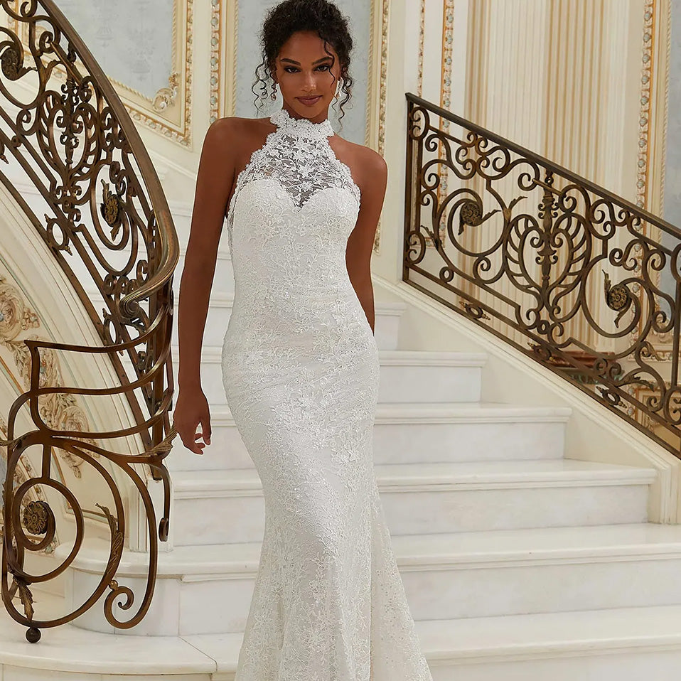 Halter Wedding Dresses On Sale | Luxe Redux Bridal Halter Wedding Dresses On Sale | Luxe Redux Bridal