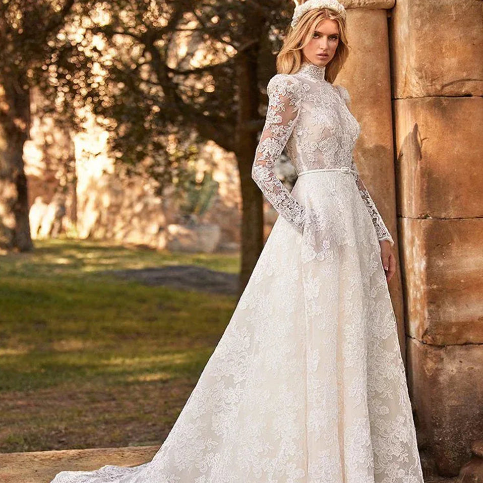 High Neck Wedding Dress Styles On Sale Luxe Redux Bridal High Neck Wedding Dress Styles On Sale Luxe Redux Bridal