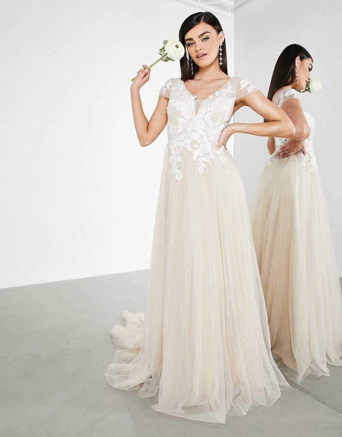 asos wedding dress ASOS Josie 2