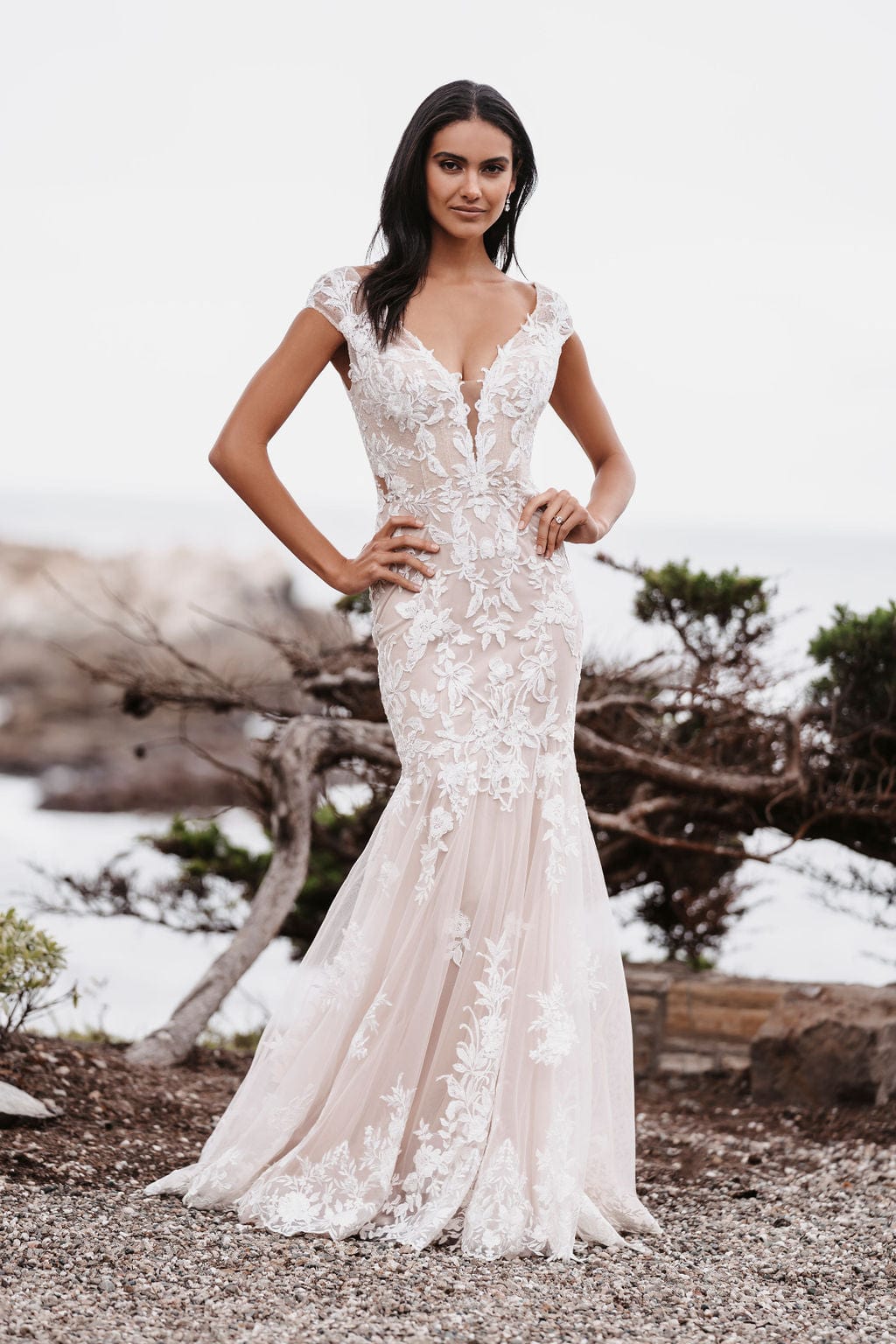 chinese dress ladies Allure Bridals Couture Dress C768 main image 0