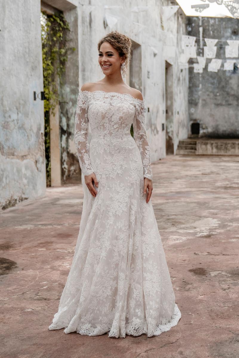 off white winter wedding dresses 11 Winter Wedding Dresses 2021 For Every Bridal Style