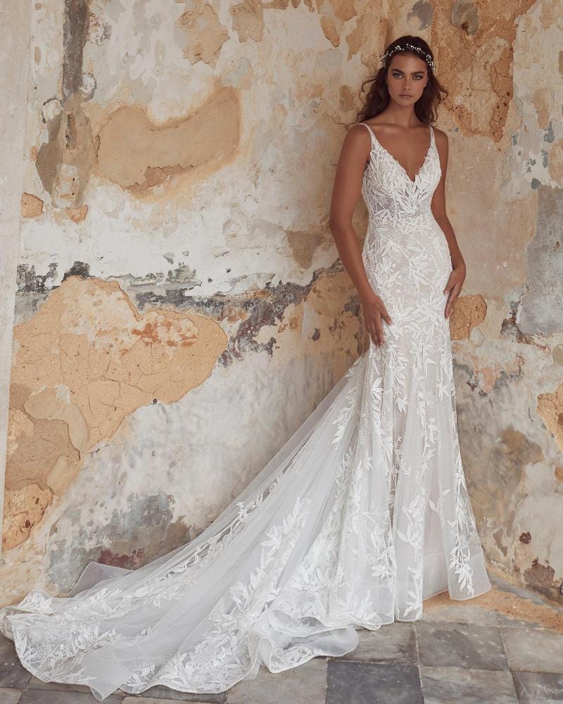 【CHICLINE 】BLANCHED DRESS Calla Blanche | Kenzie-124251 Wedding Dress | Bridal Reflections