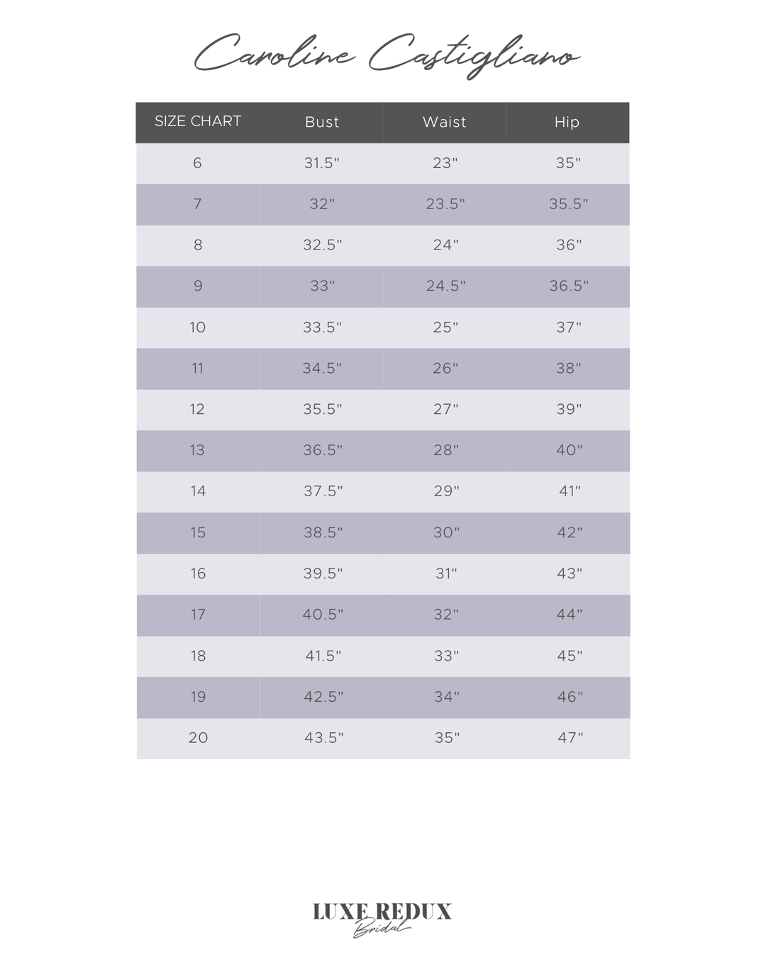 Caroline Castigliano Kaia - Size 14