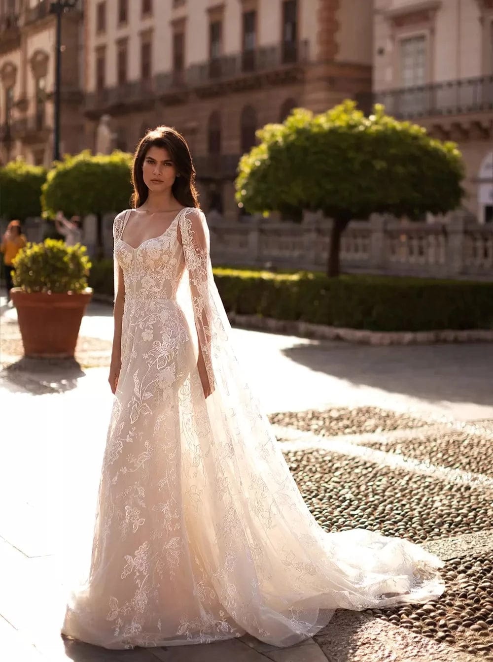 Bridal Gowns Eva Dress Bhldn Eva Lendel Valentina [Without Cape