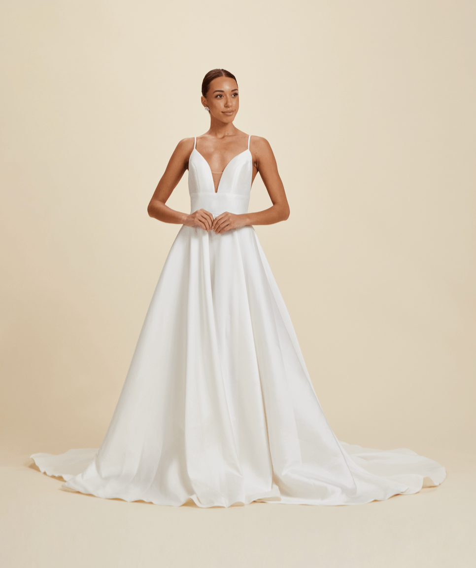 midi length cocktail dress Cream A-Line Casual Party with Floral Print Cream Floral Print / Large global-sub-cat-Bridal Dresses Select Jacket Size:EU56/US46 Boned bodice for support Dark Mauve Matte Satin