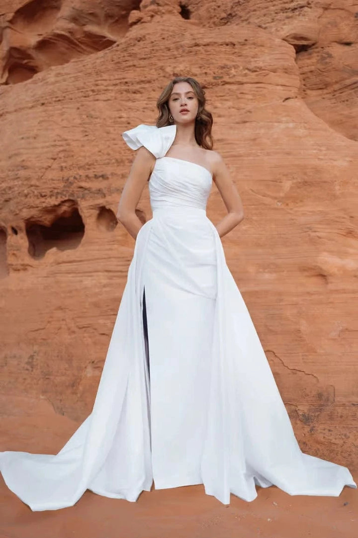 Jenny Yoo Isla + Overskirt - Size 12