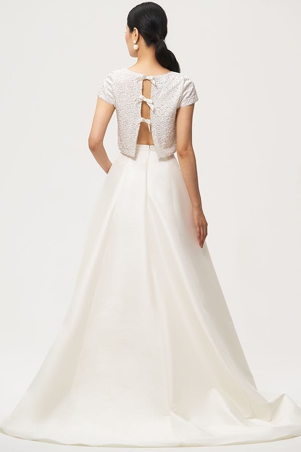 Jenny Yoo Dylan Topper - Size Medium