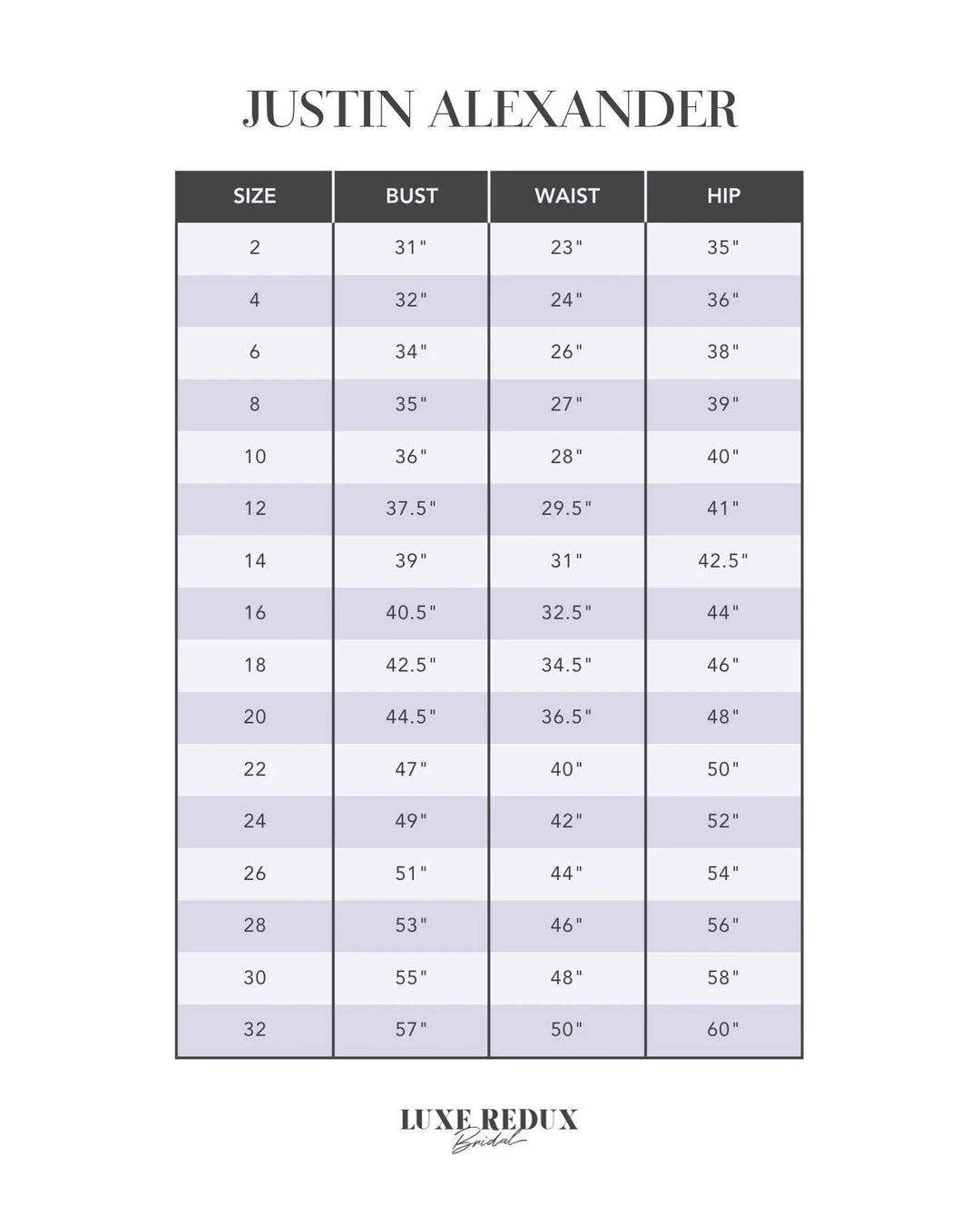 Justin Alexander Giuseppa - Size 6