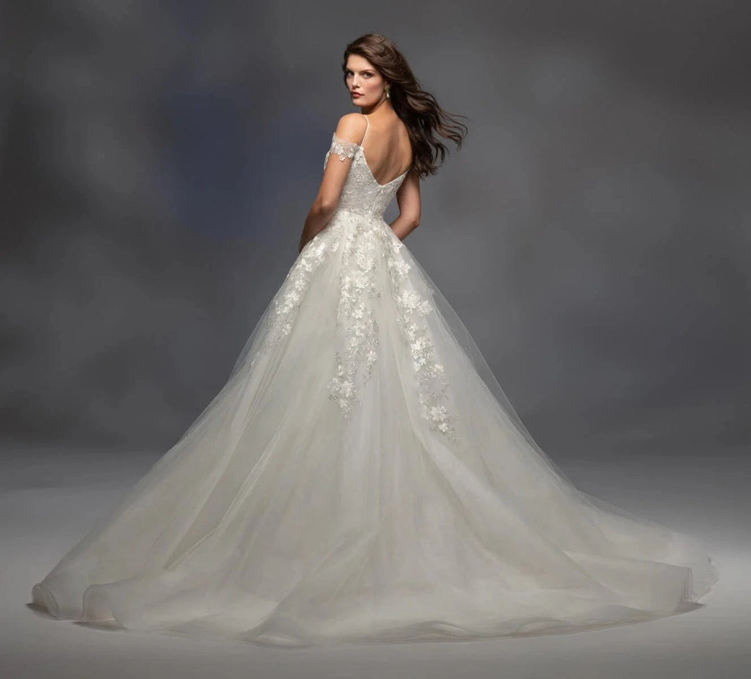 Lazaro Alexandria 32107 + Overskirt - Size 10