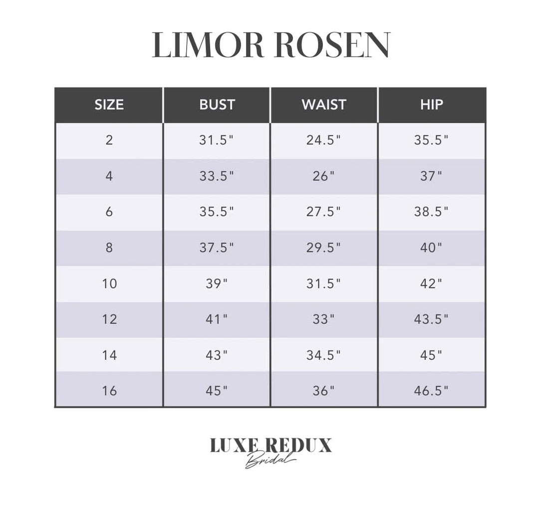 Limor Rosen Diana Top + Skirt - Size 8
