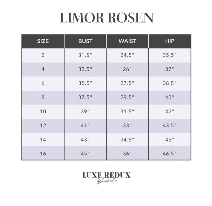 Limor Rosen Diana Top + Skirt - Size 8