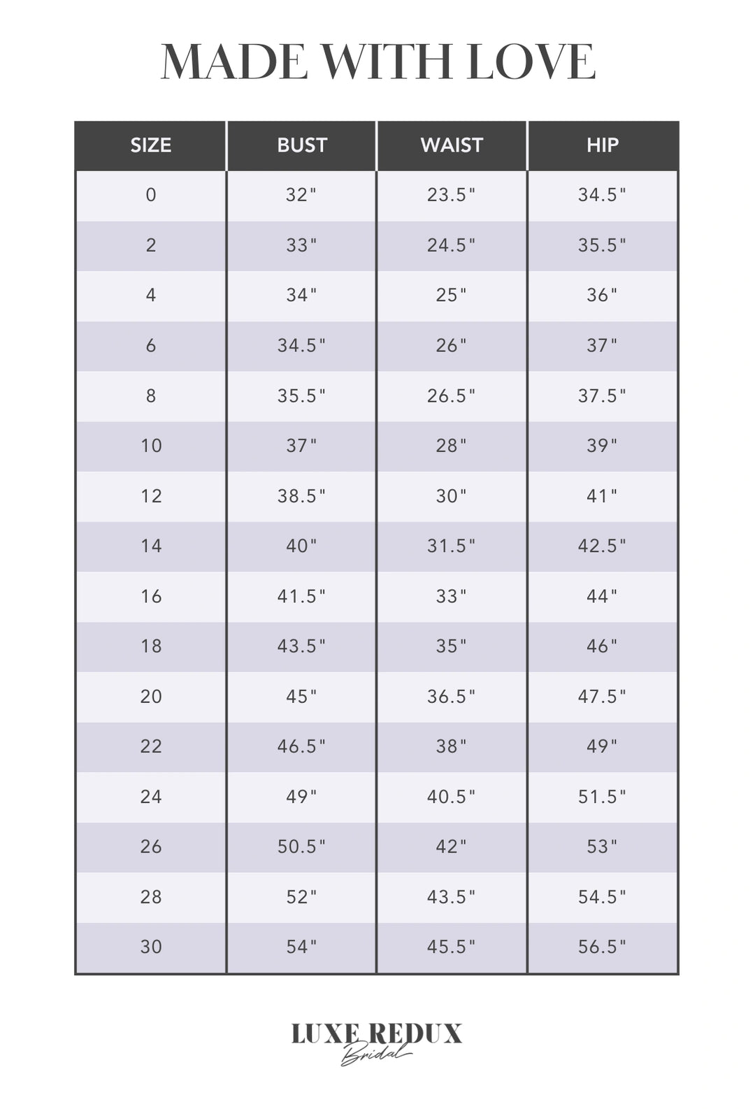 Made With Love Rhode + Train - Size 14