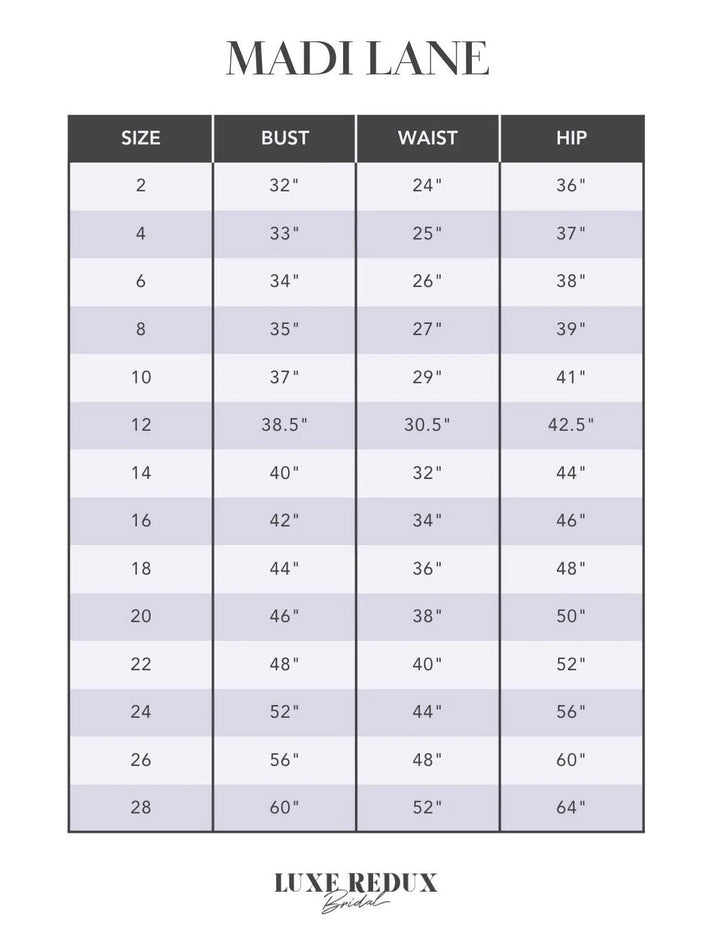 Madi Lane Cate - Size 12