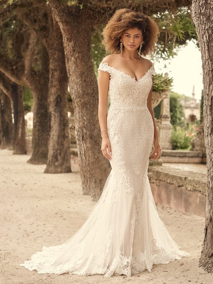 Maggie Sottero Lace Wedding Dress