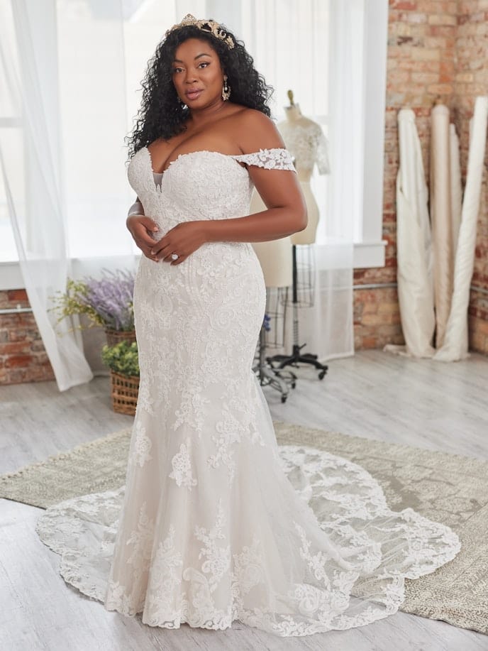 Ball Gown Maggie Sottero Plus Size Wedding Dresses Maggie Sottero