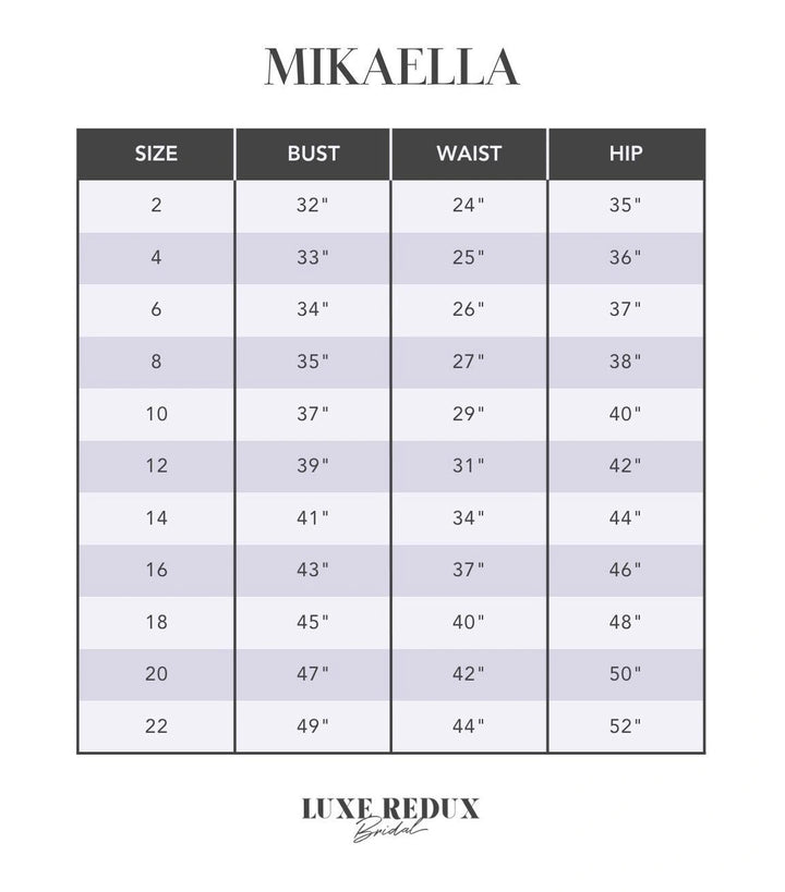 Mikaella M2526 - Size 14