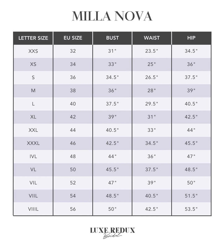 Milla Nova Emri + Overskirt - Size 4