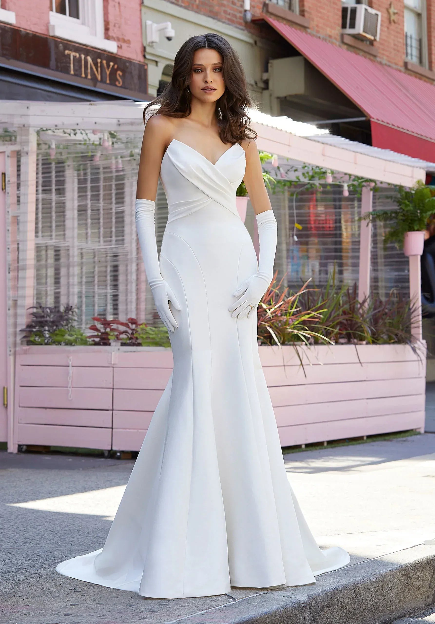 mori lee mermaid dress Morilee 4105