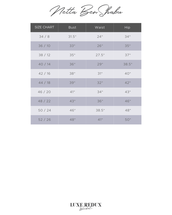 Netta BenShabu Nastia - Size 16