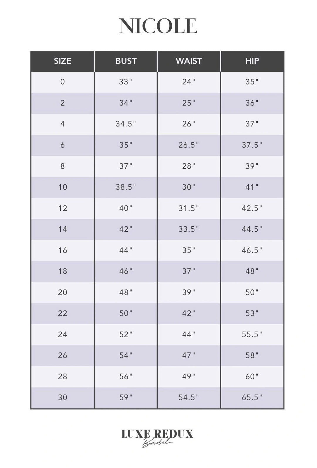 Nicole Milano Almas - Size 14