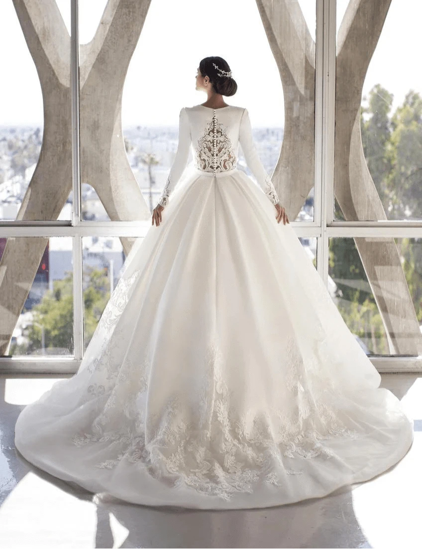 Pronovias Brown - Size 6