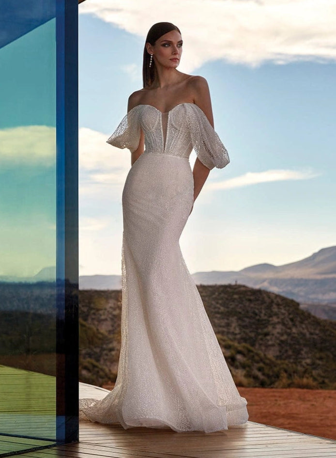 Pronovias Privee Sparkle - Size 12