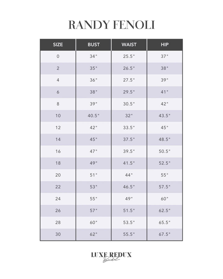 Randy Fenoli Fawn - Size 16