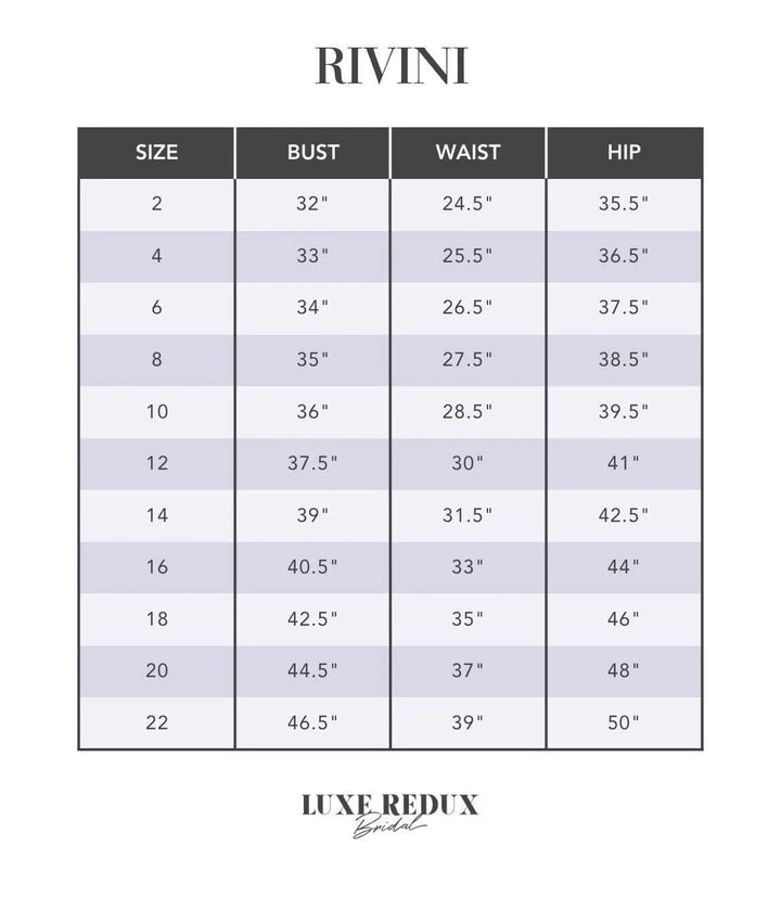 Rivini Sydney - Size 12