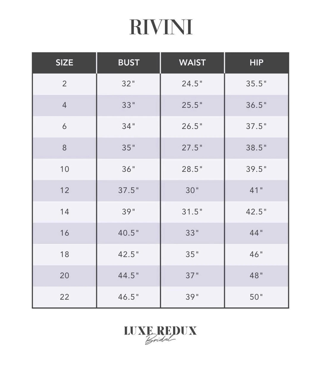 Rivini Chloe - Size 12