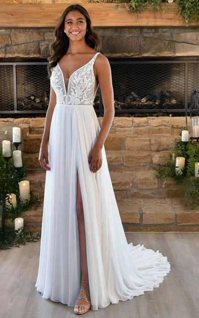 Corset style plus size wedding dresses from Darius Bridal