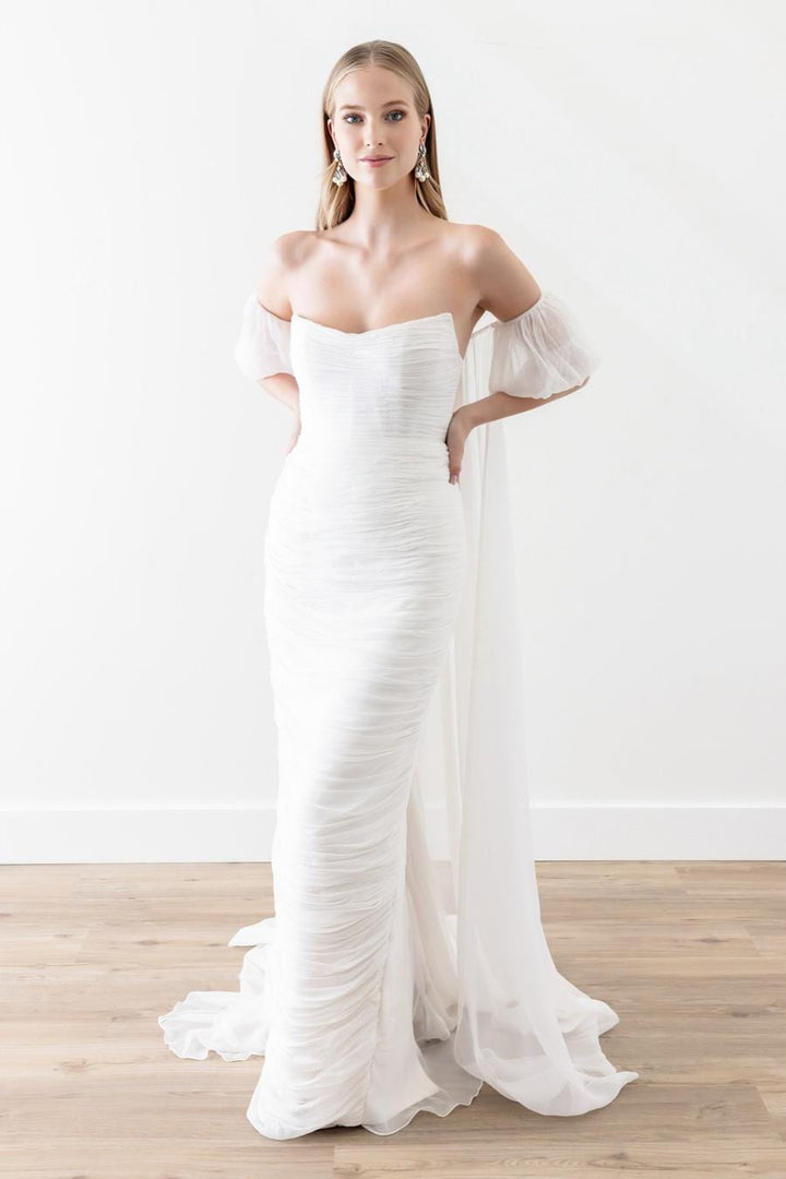 Watters Ilaria + Cape - Size 2, Extra Length