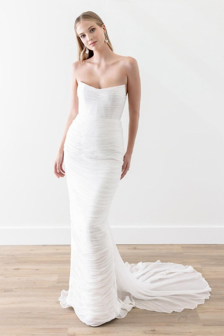 Watters Ilaria + Cape - Size 2, Extra Length