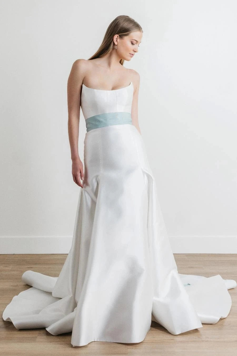 rhiannon satin dress Watters Rhiannon 68408B