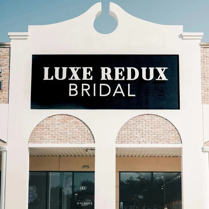 luxe redux houston bridal shop