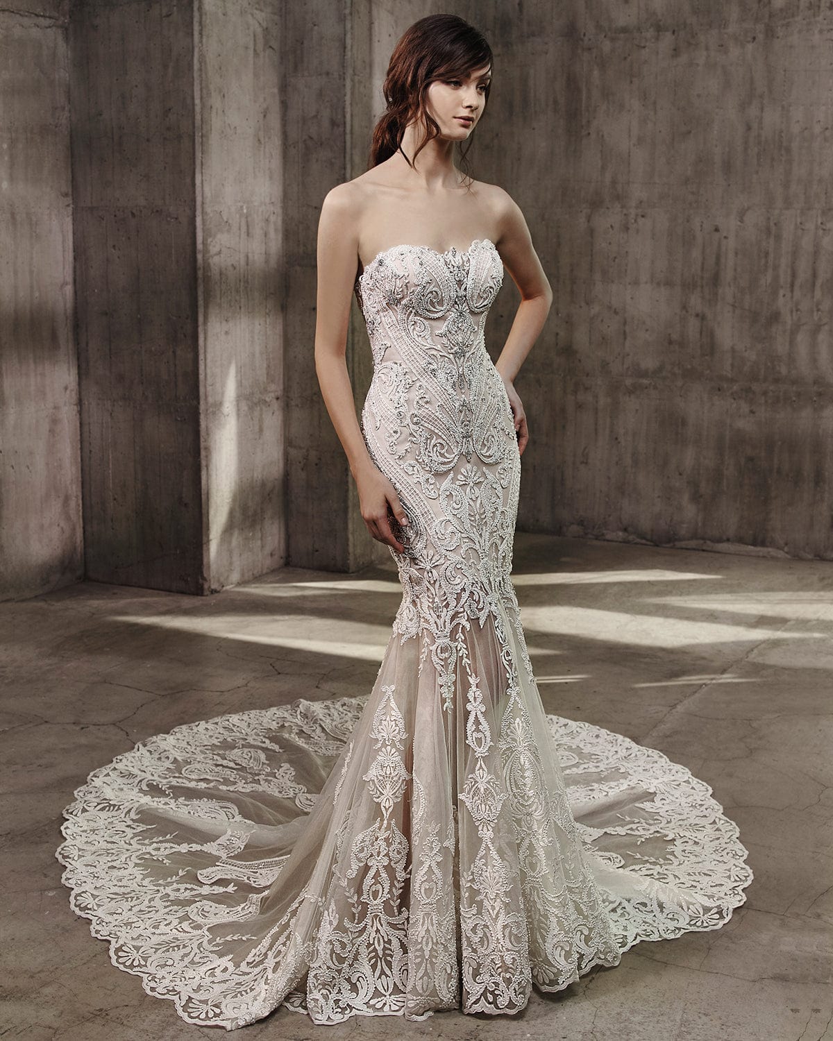 how do badgley mischka dresses fit Rent the Runway