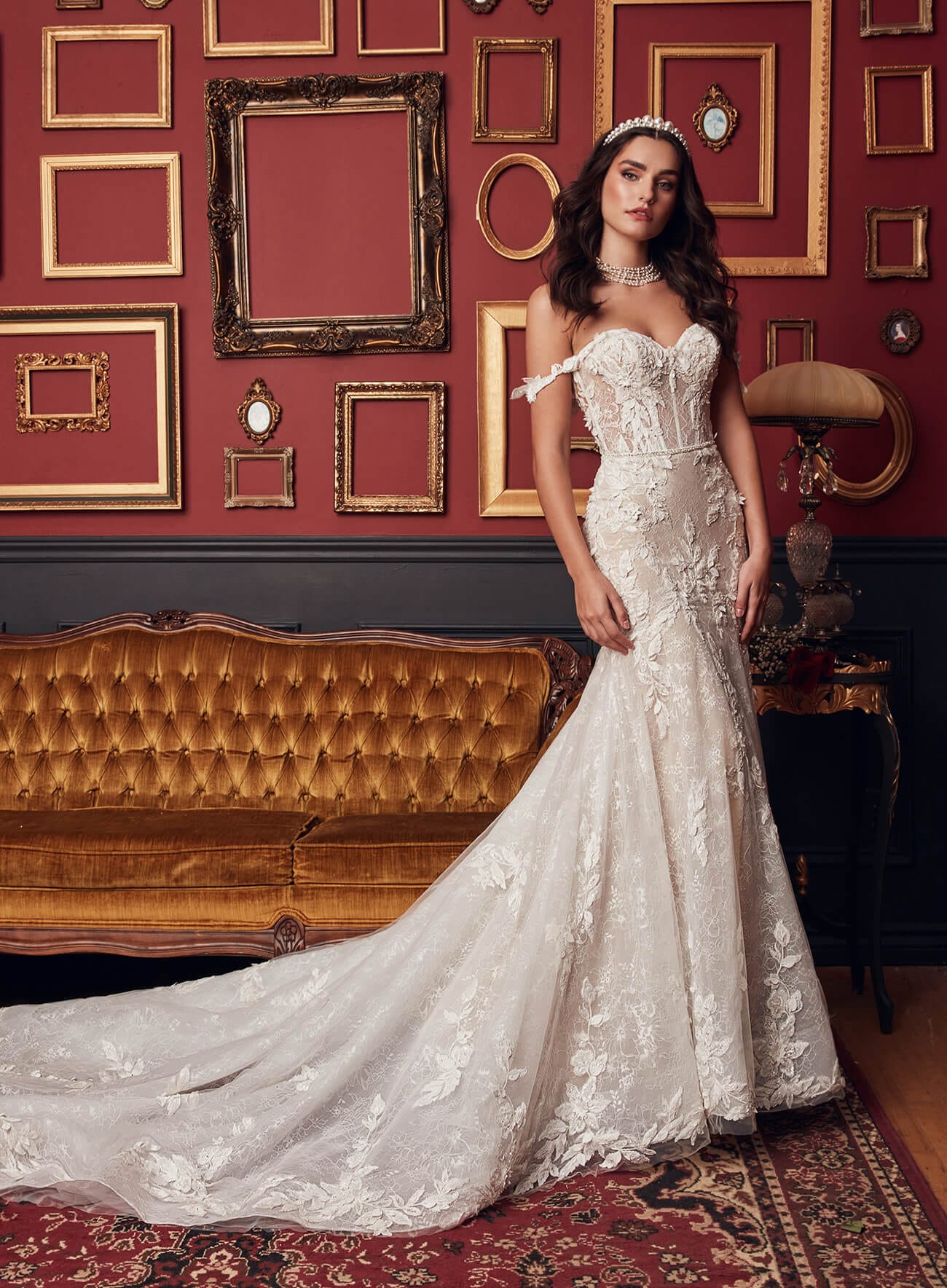 calla blanche wedding dress Lilia 121101 By No matter if you decide to wear her with her overskirt or not Calla Blanche | Bowties Bridal