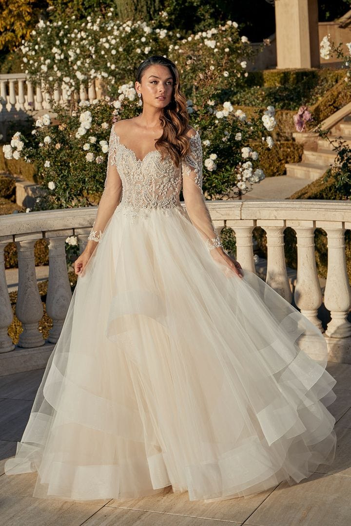 Champagne Wedding Dress Casablanca