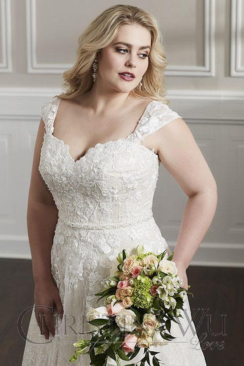 Christina Wu 29322 - Size 14W Size Chart