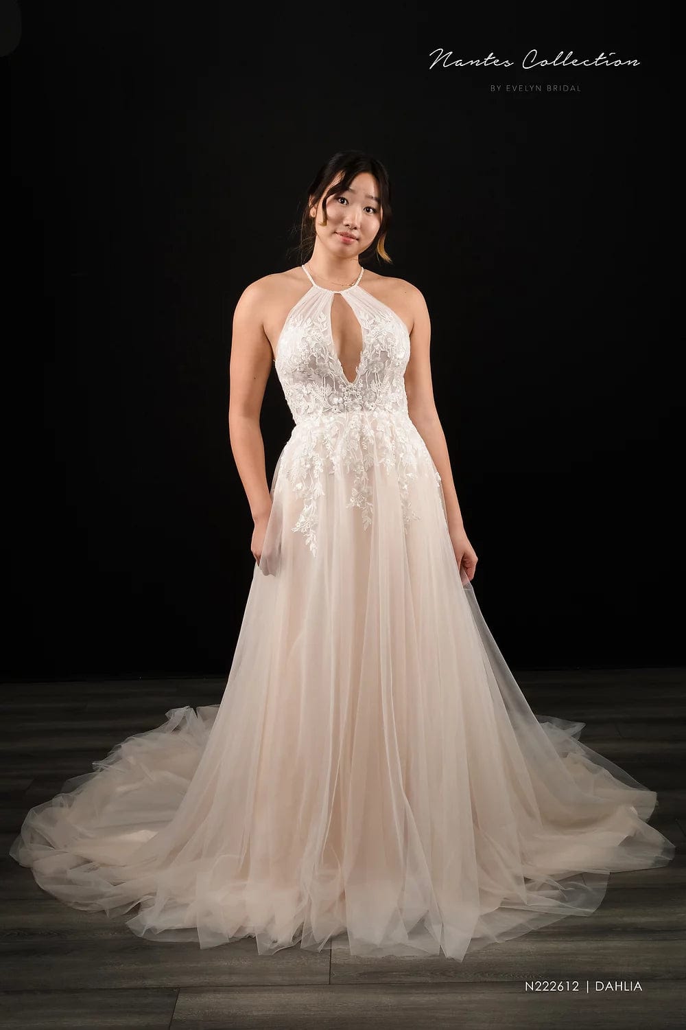 Evelyn Bridal Dahlia - Size 6
