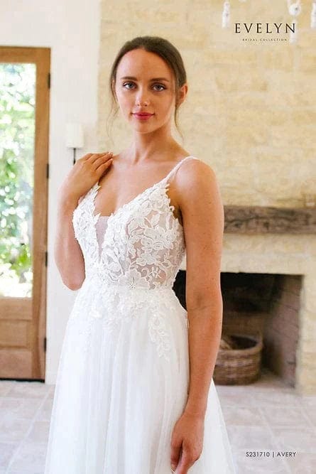 Evelyn Bridal Avery - Size 2