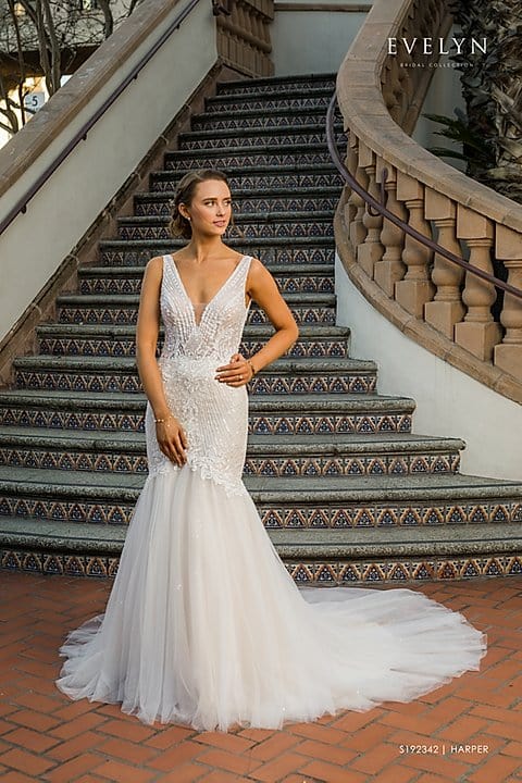 Evelyn Bridal Harper - Size 4