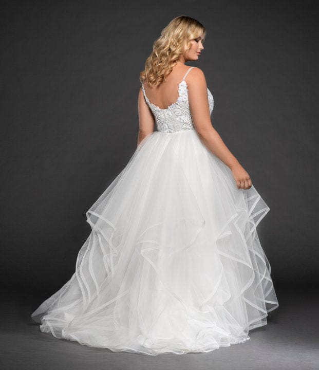 Hayley paige 2025 plus size gowns