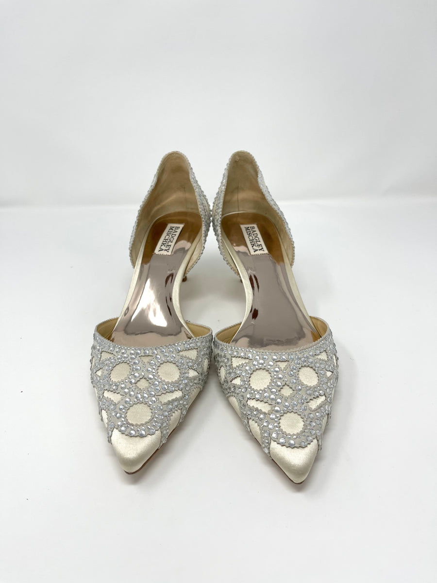 Badgley mischka discount ginny silver