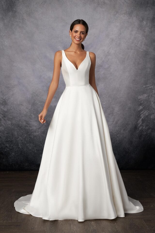 white christmas dresses Justin Alexander 55115