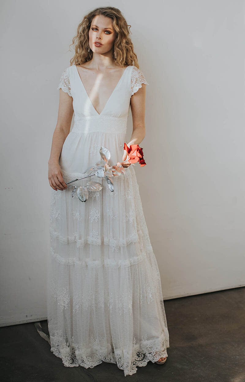 Kite and butterfly wedding dress hotsell