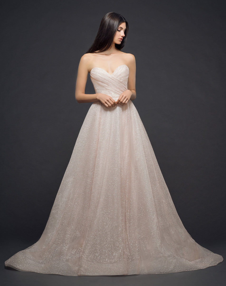 Lazaro Tulle Wedding Dress