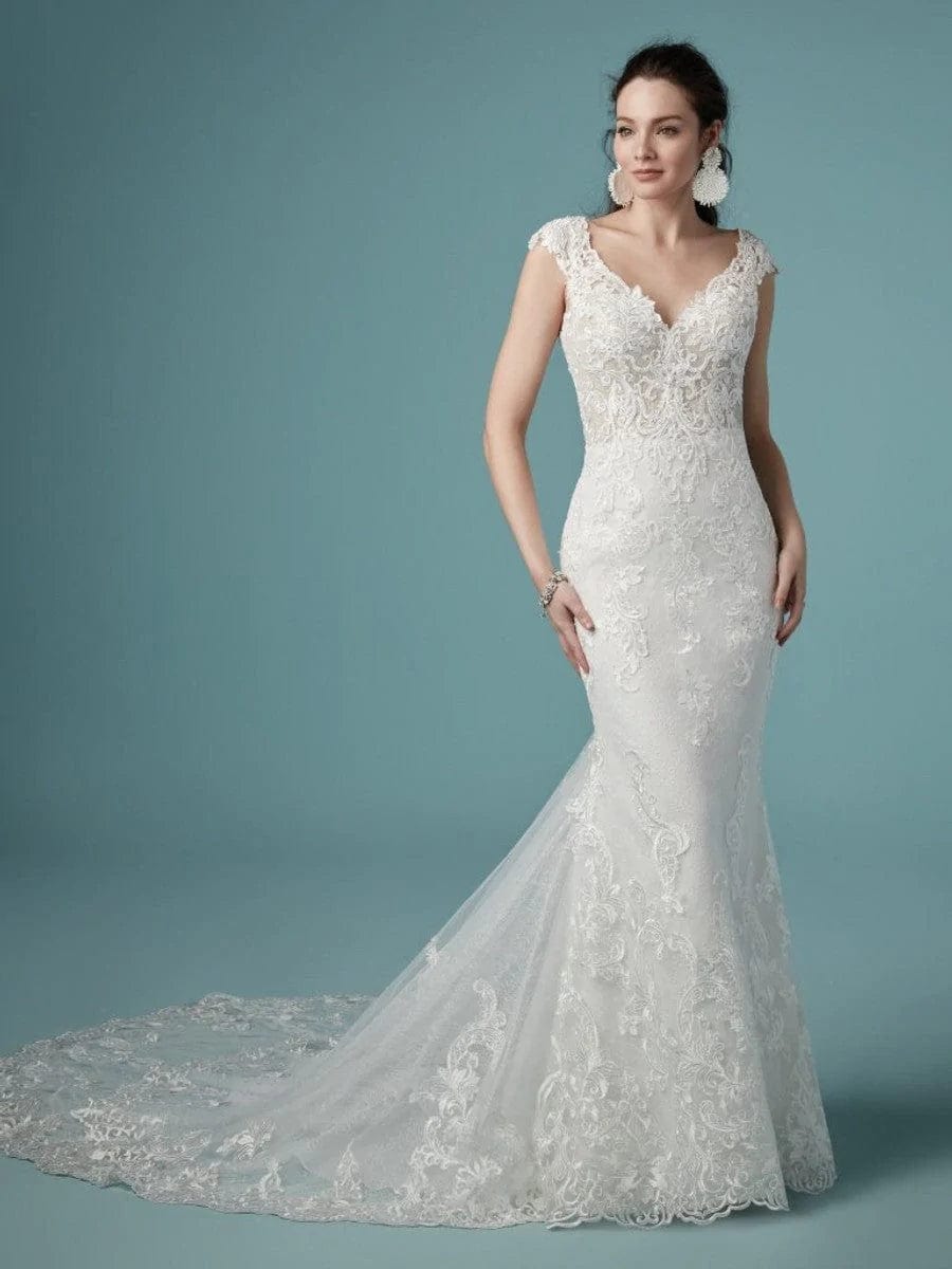 slim fit dress slacks Never Worn Maggie Sottero Anniston Lane main image 0