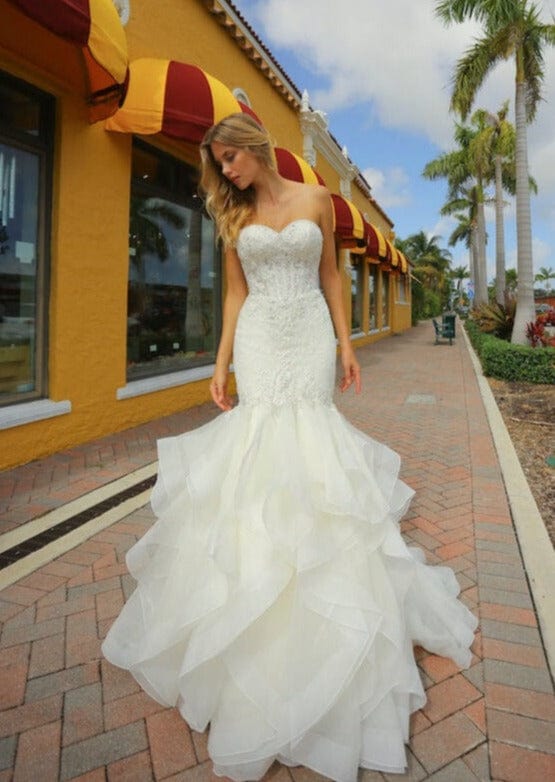 Randy Fenoli Ariel Size 4 Luxe Redux Bridal