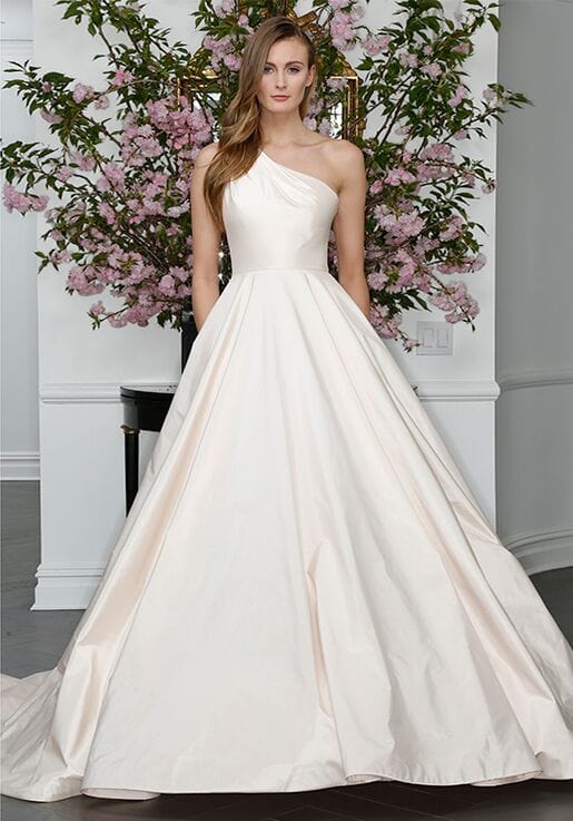 Strapless Short Wedding Dress Romona Keveza