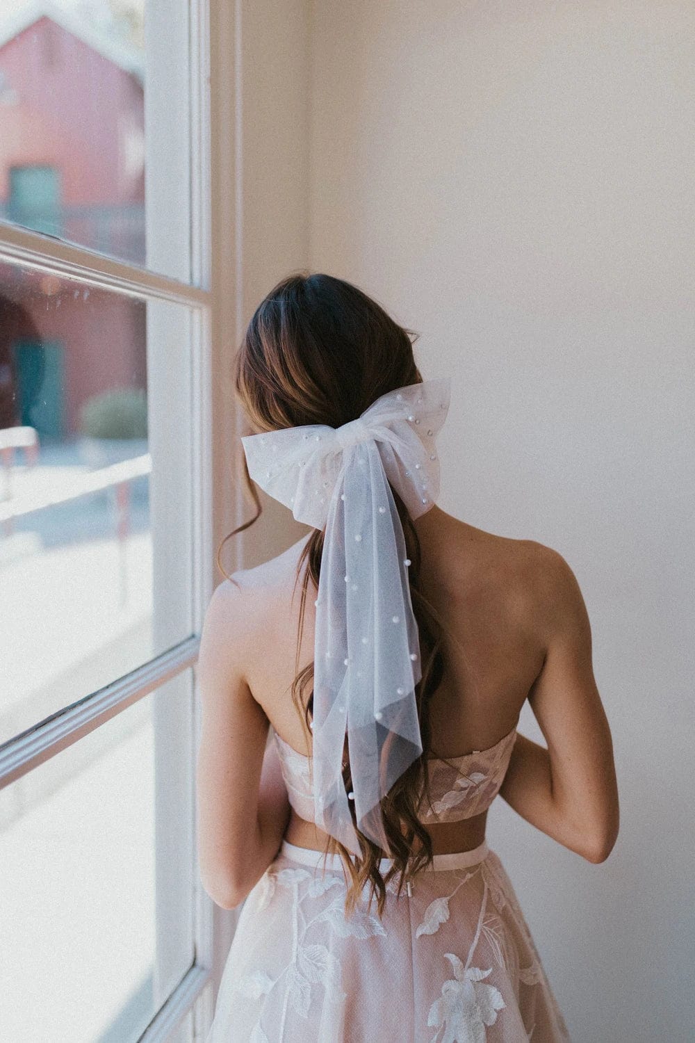 Untamed Petals Penelope Pearl Bow